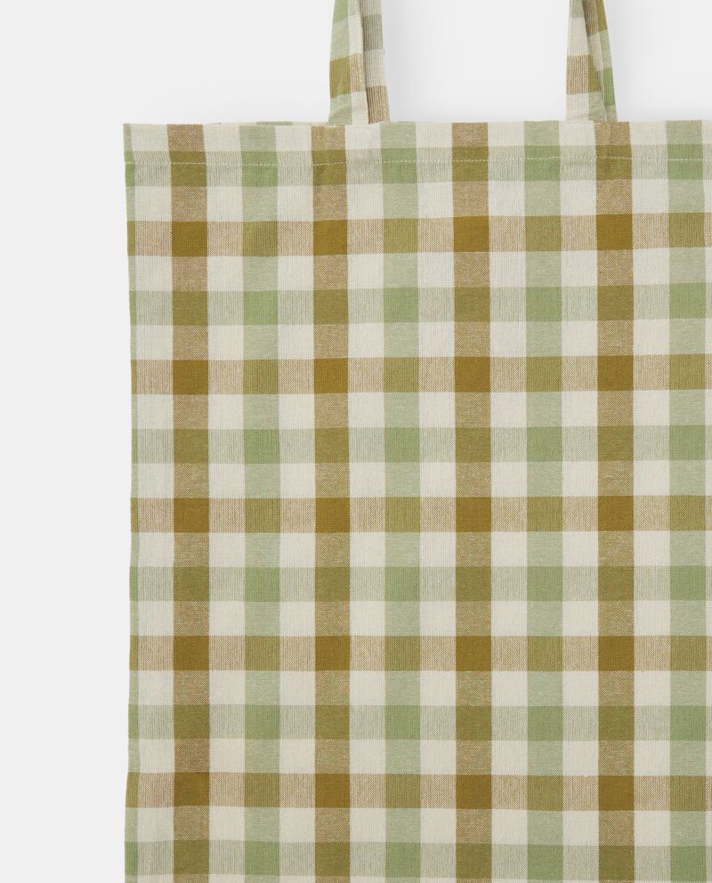 Shopping bag in puro cotone biologico single tile 1 cotone