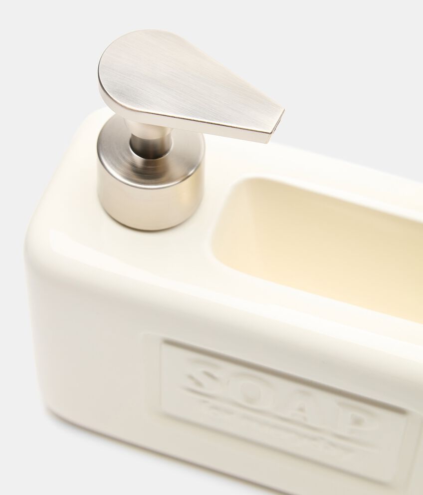 Dispenser in ceramica per sapone double 2 