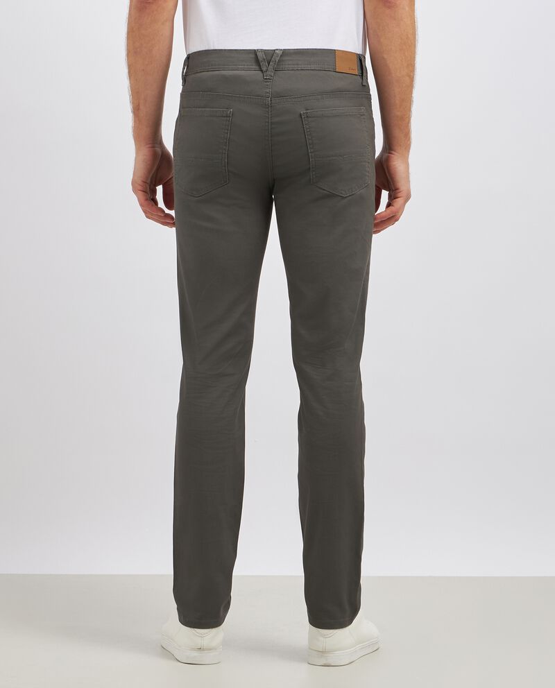 Pantaloni in puro cotone modello 5 tasche uomodouble bordered 1 