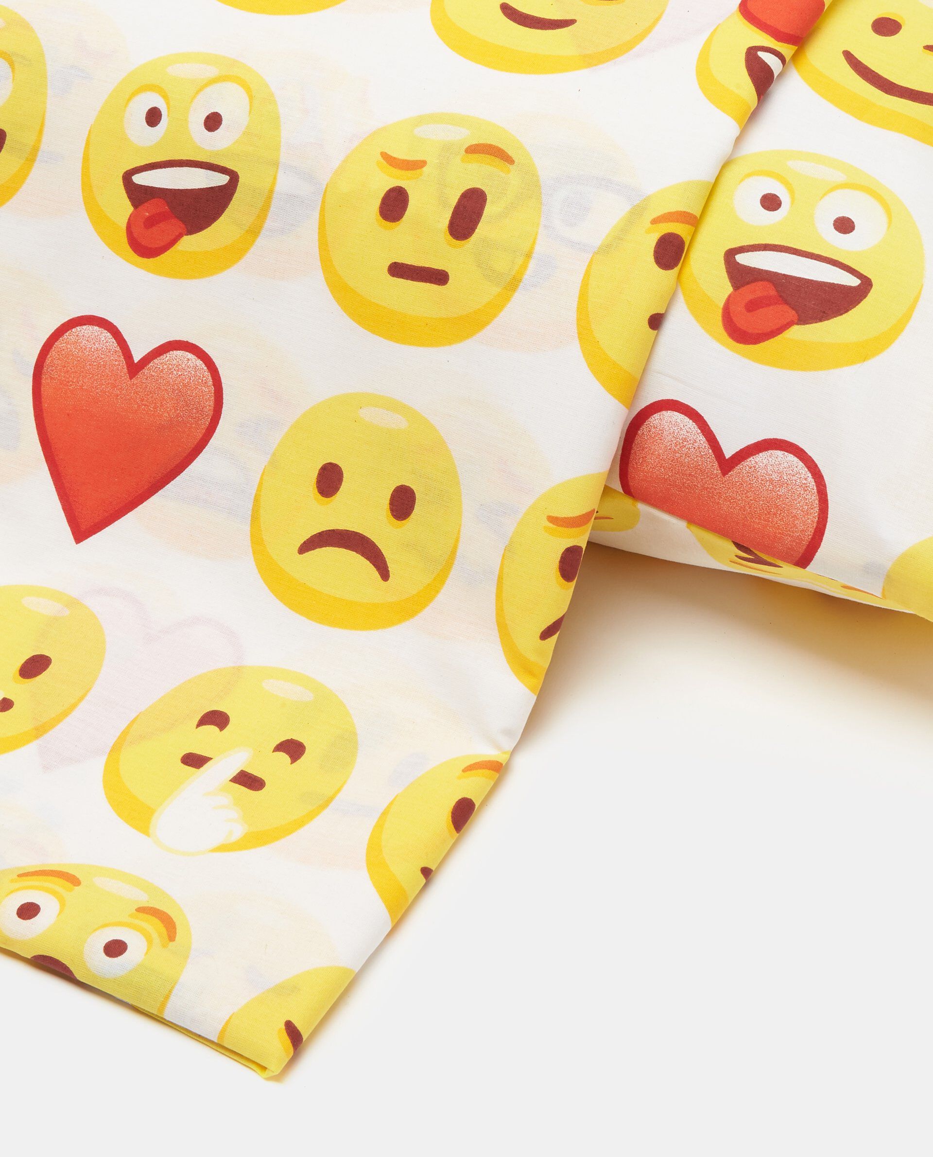 Parure copripiumino cotone emoji
