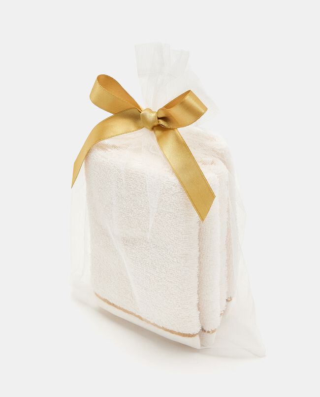 Gift bag set 4 lavette in puro cotone carousel 0