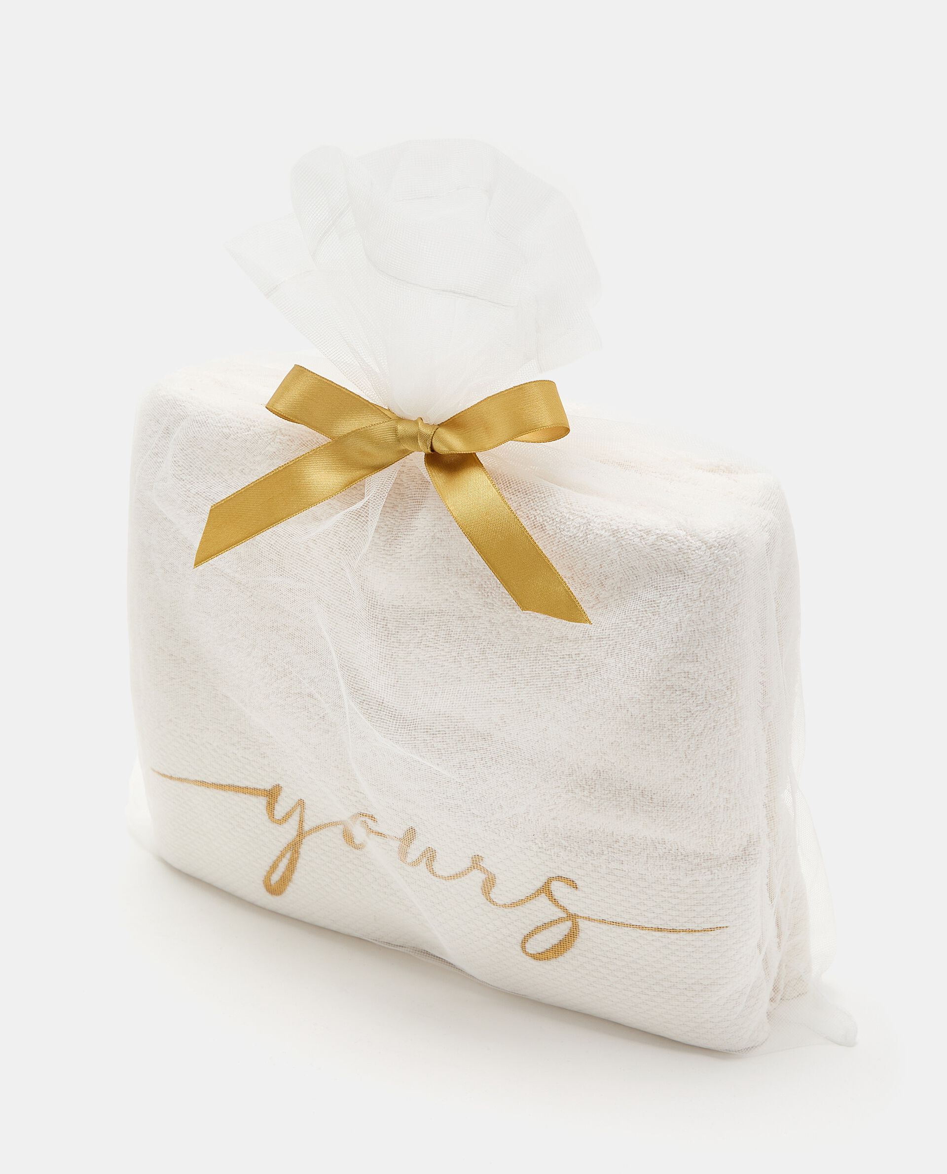 Gift bag set 4 asciugamani in puro cotone