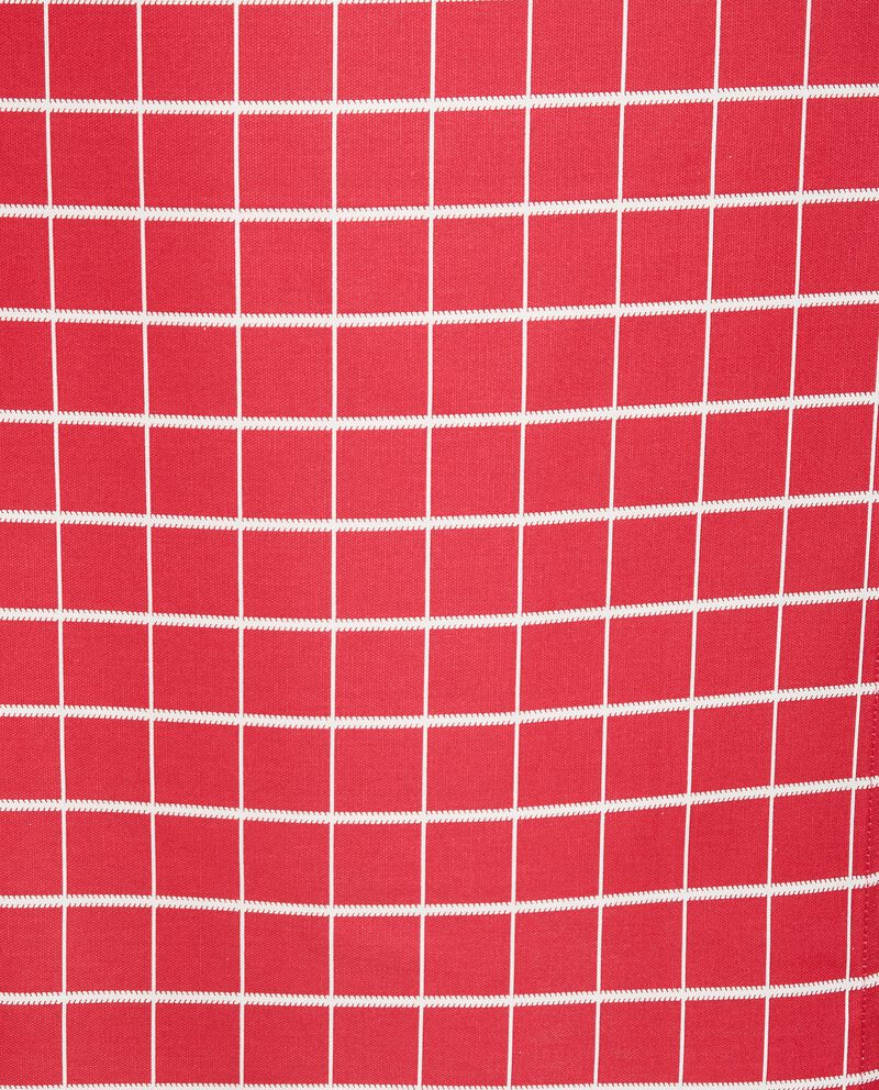 Runner da tavola in puro cotone a quadri single tile 1 