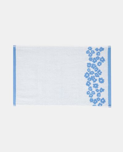 Asciugamano floreale in puro cotone detail 1