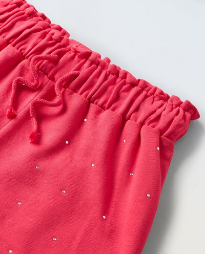 Shorts in puro cotone bambina detail 1