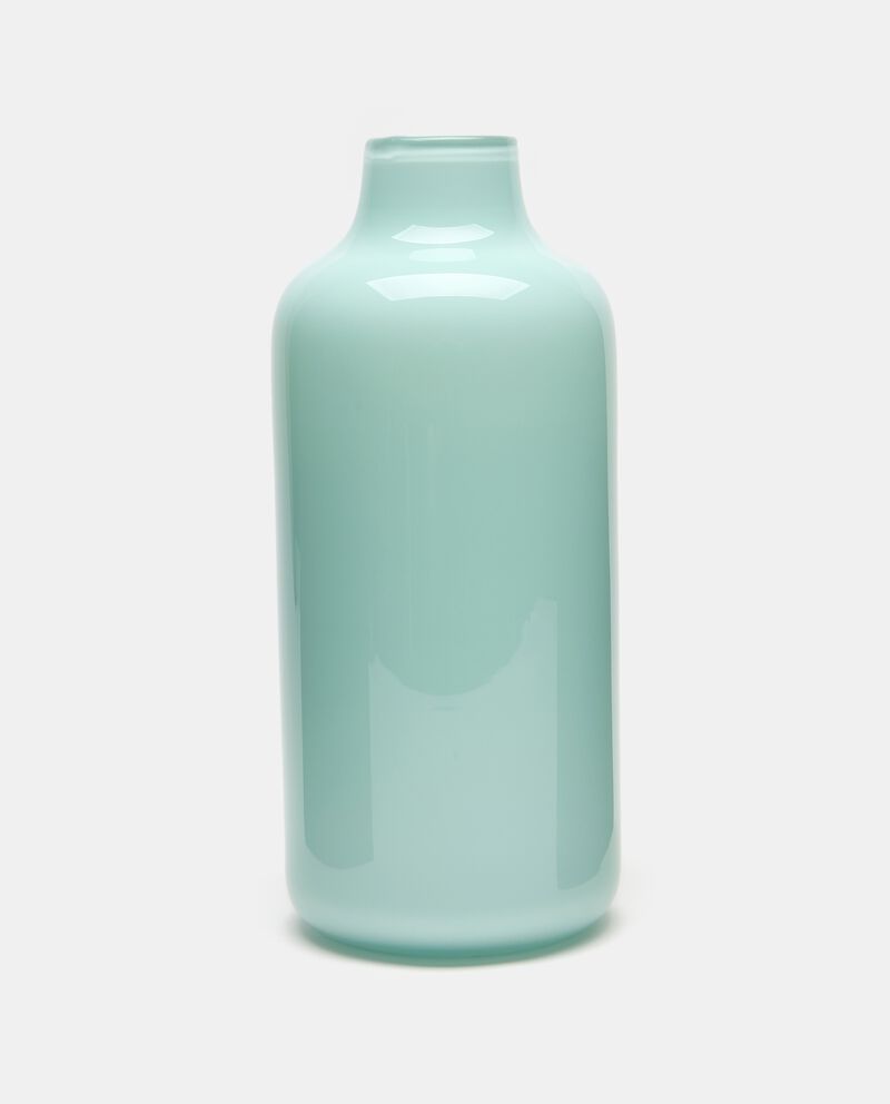 Vaso grande in ceramica azzurro single tile 0 