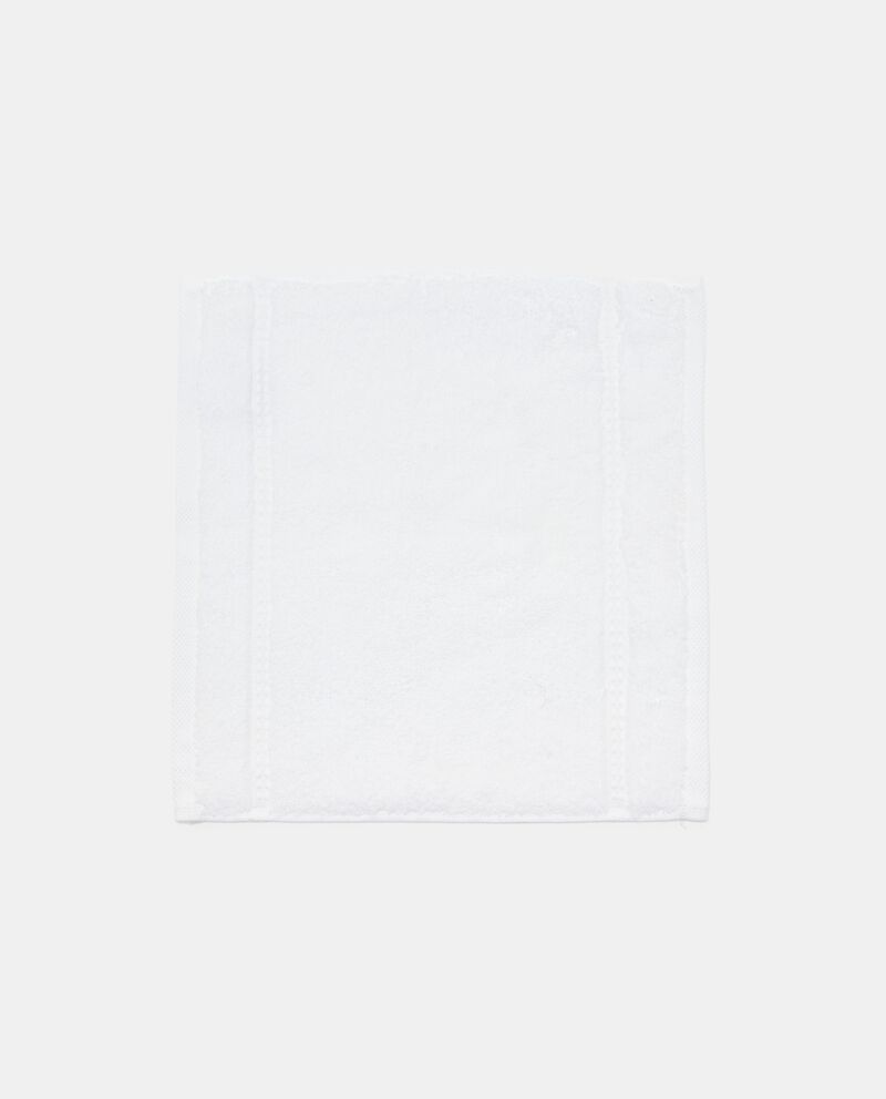 Asciugamano ospite con bordatura in puro cotone single tile 1 
