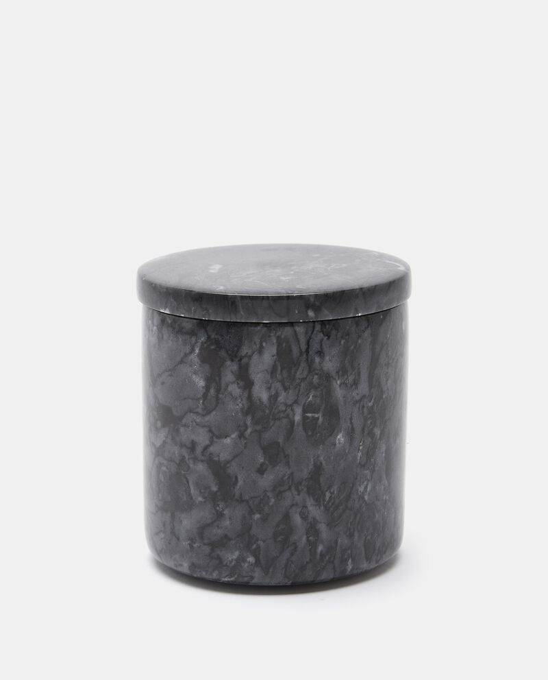 Portaspazzolini marmo con coperchio cover