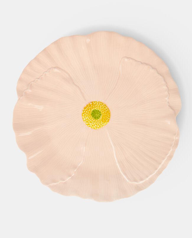 Piatto da portata in ceramica a forma di fiore carousel 0