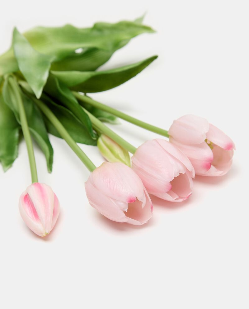 Tulipani rosa in plastica single tile 1 