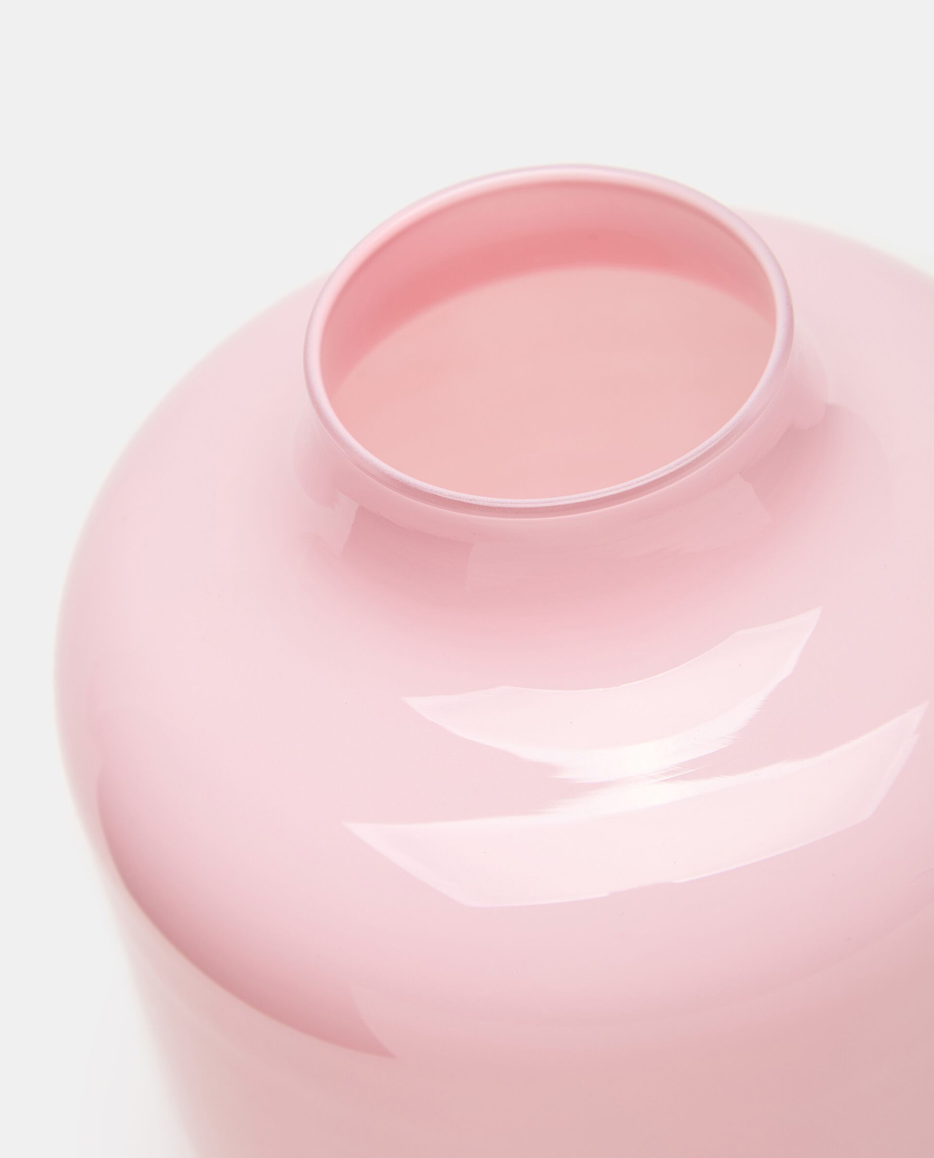 Vaso in ceramica rosa