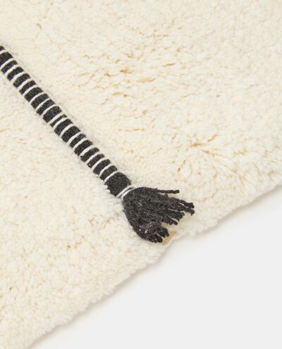 Tappeto da bagno a rigoni in cotone detail 1