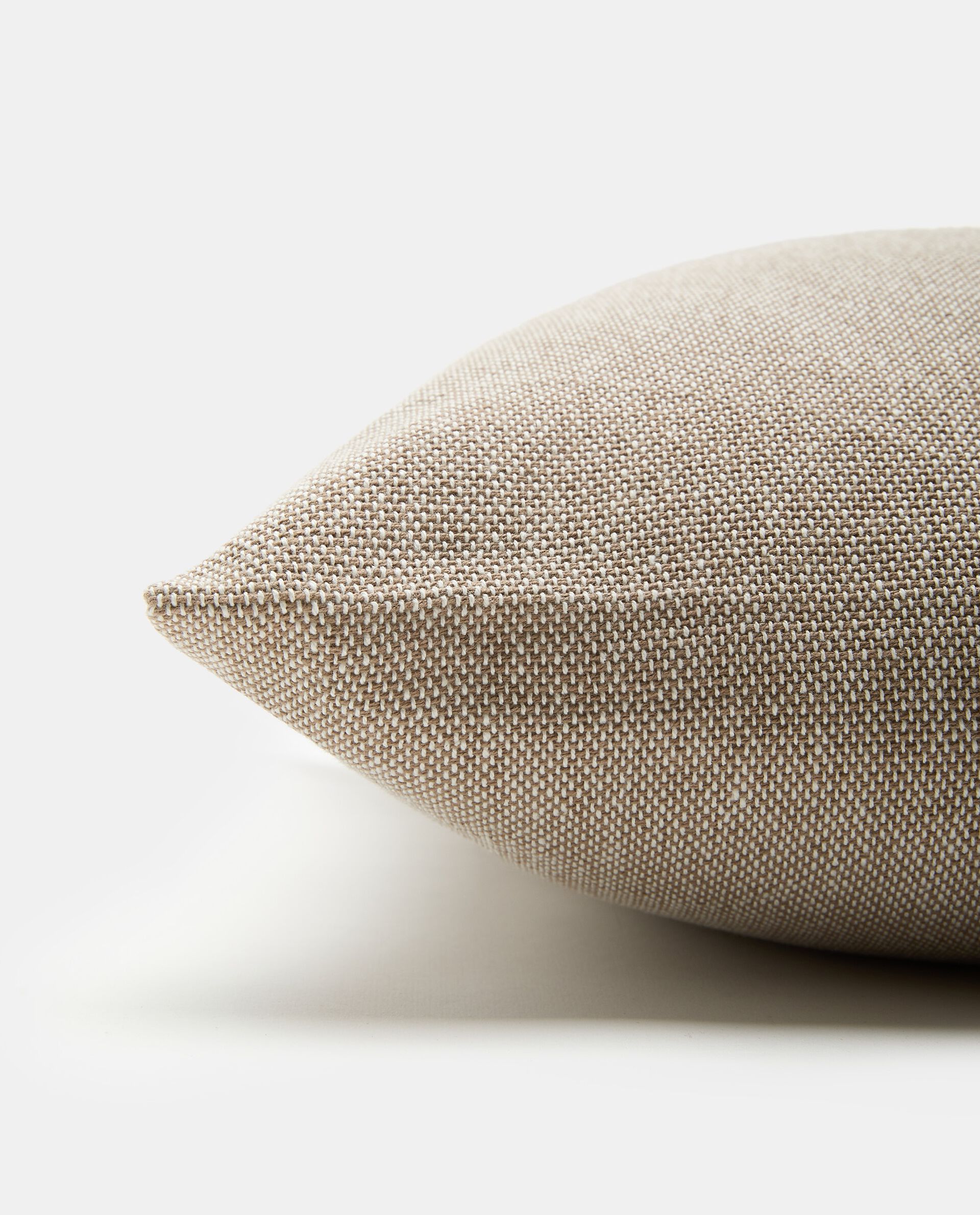 Cuscino d'arredo in tessuto chambray in puro cotone