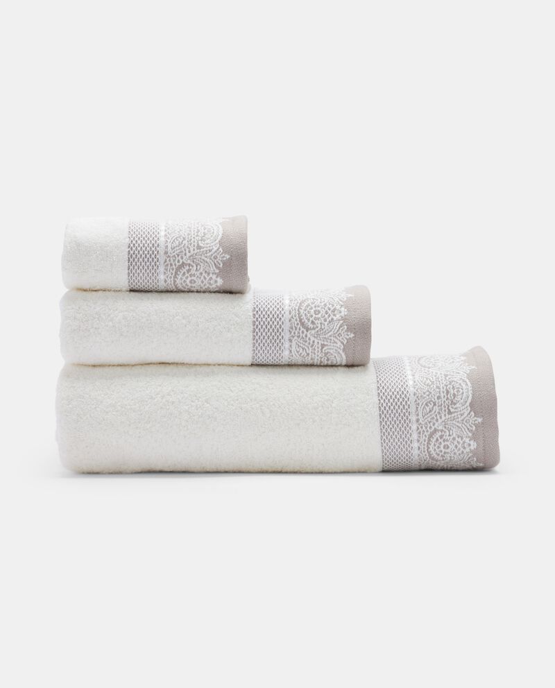 Asciugamano degli ospiti con ricamo Made in Portugal single tile 0 