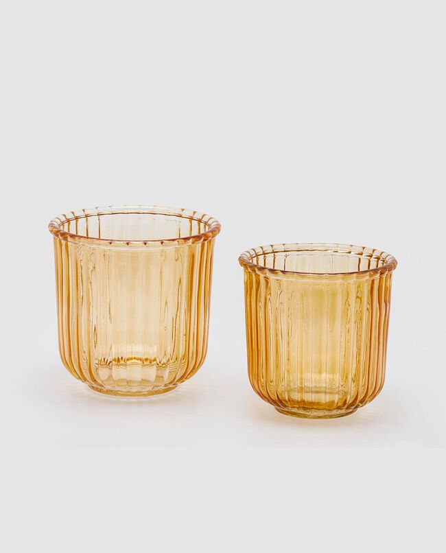 Set 2 vasi in vetro colorato carousel 0