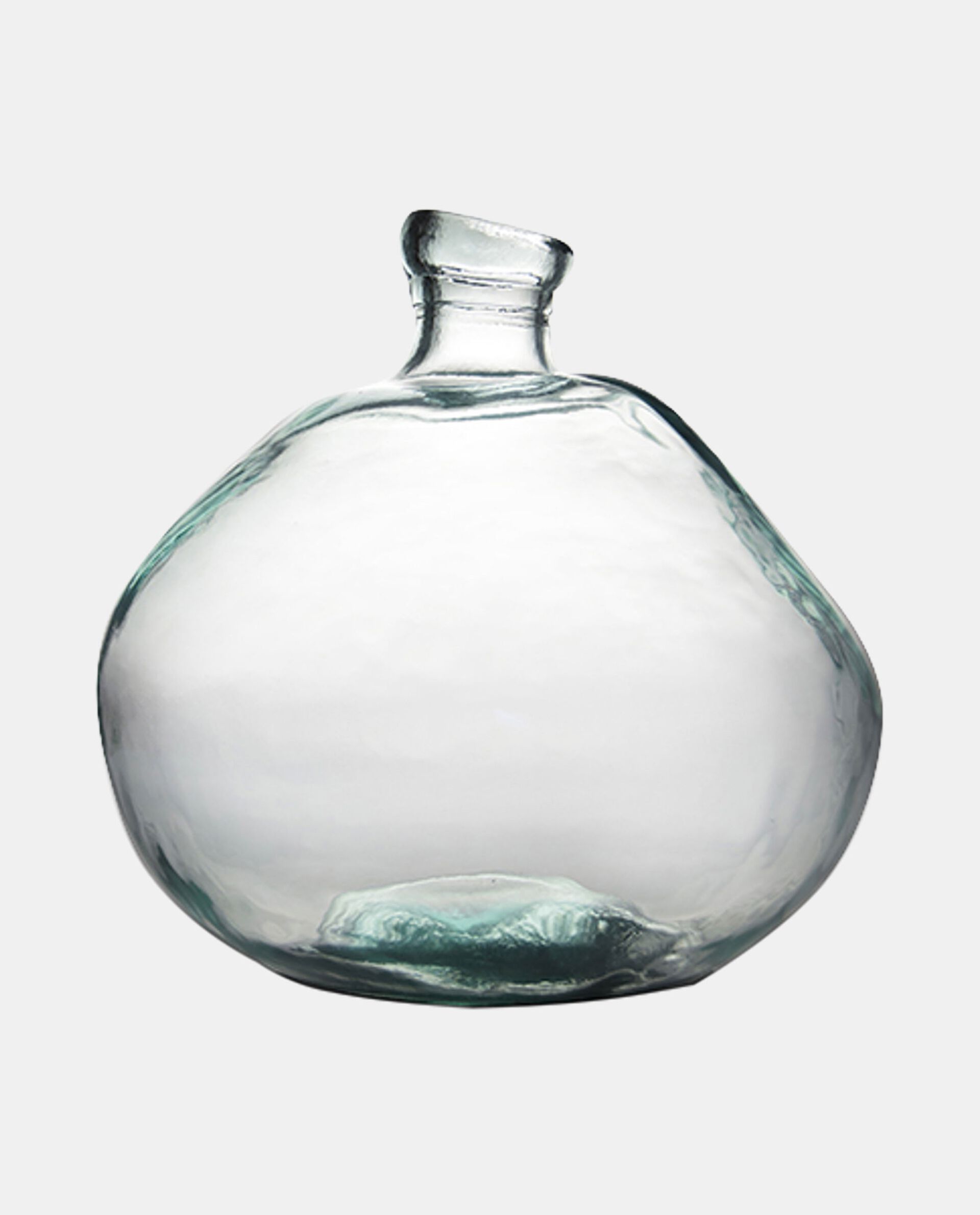 Vaso in vetro trasparente Made in Italy