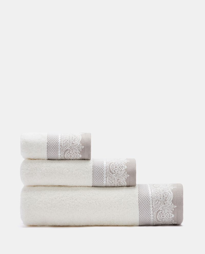 Asciugamano degli ospiti con ricamo Made in Portugal single tile 4 