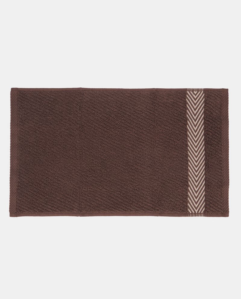 Set asciugamano + asciugamano ospite in puro cotone single tile 1 