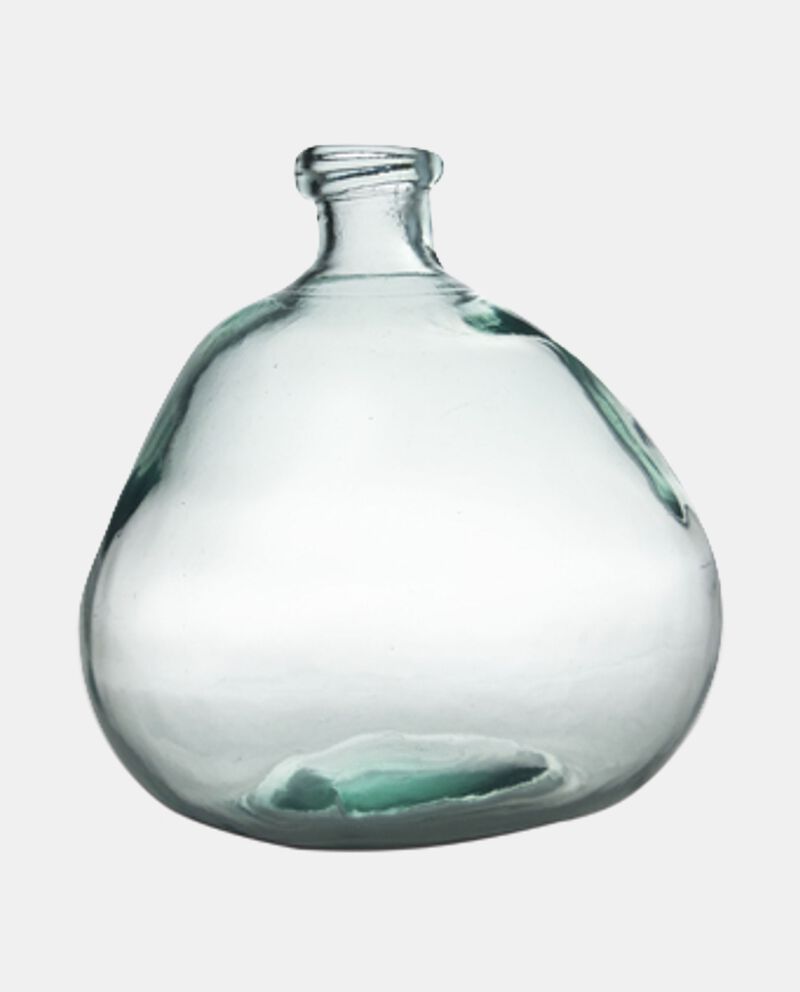 Vaso in vetro trasparente Made in Italy single tile 1 
