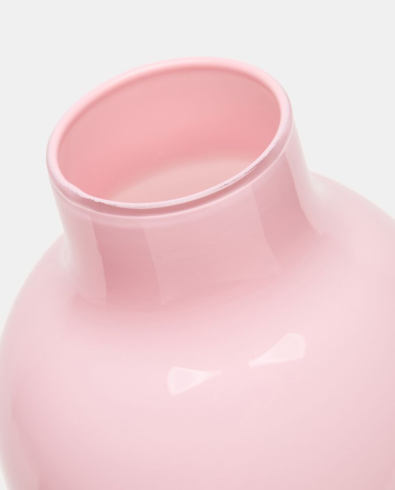 Vaso grande in ceramica rosa single tile 1 