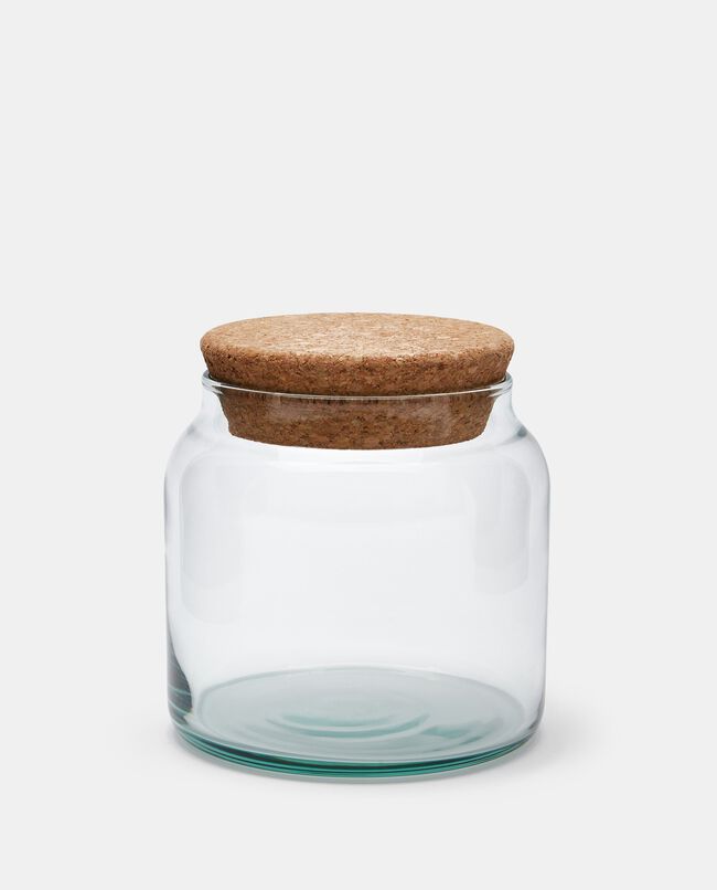 Barattolo contenitore per biscotti in vetro carousel 0