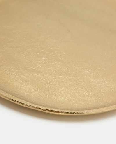 Vassoio in alluminio dorato detail 1