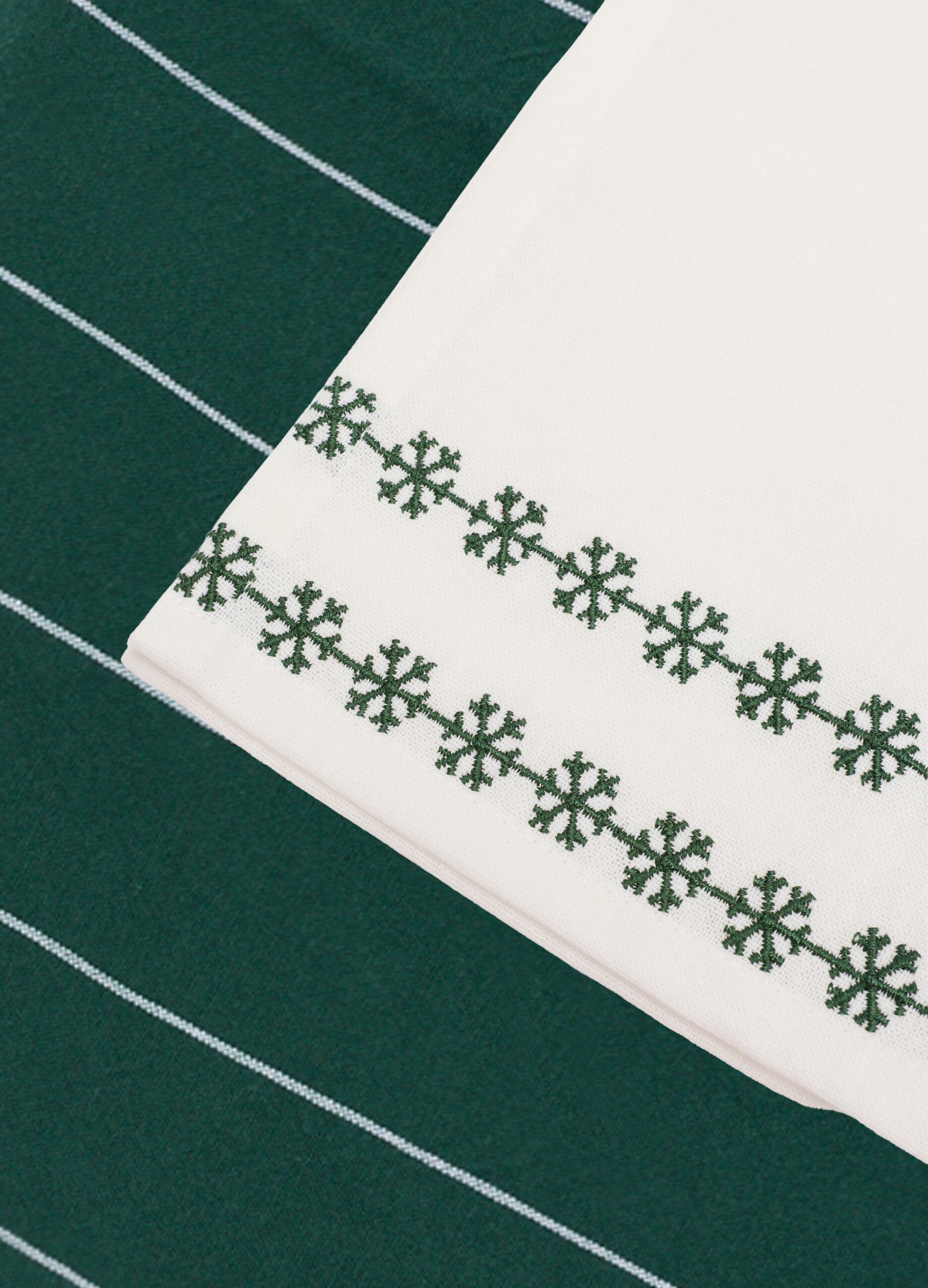 2 pack strofinacci di Natale in puro cotone_1