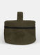Pochette secchiello in velluto a costine_0