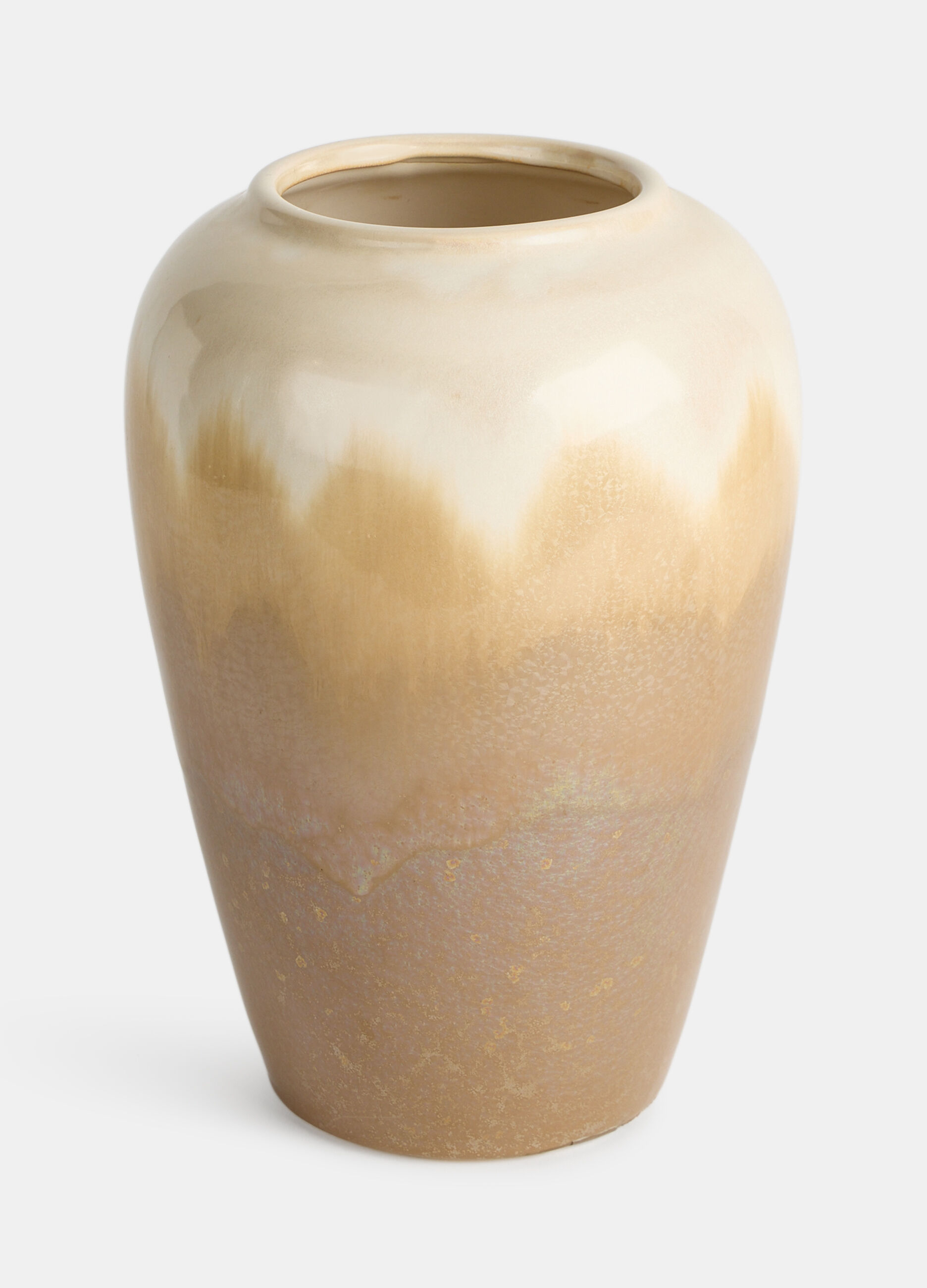 Vaso stile giara in ceramica sfumata_0