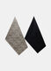 2 pack strofinacci con motivo animalier_0
