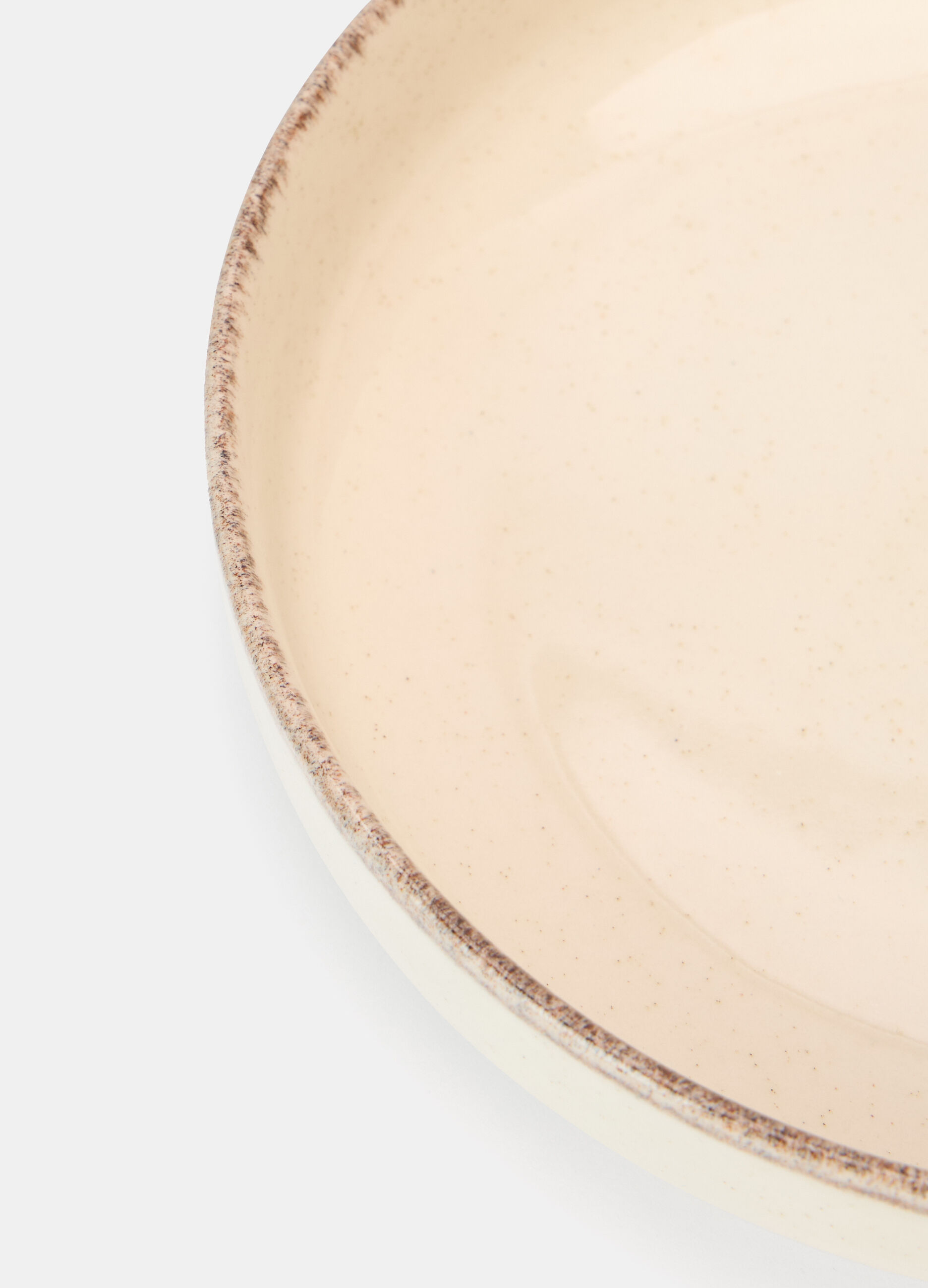 Piatto fondo in ceramica con bordo_1