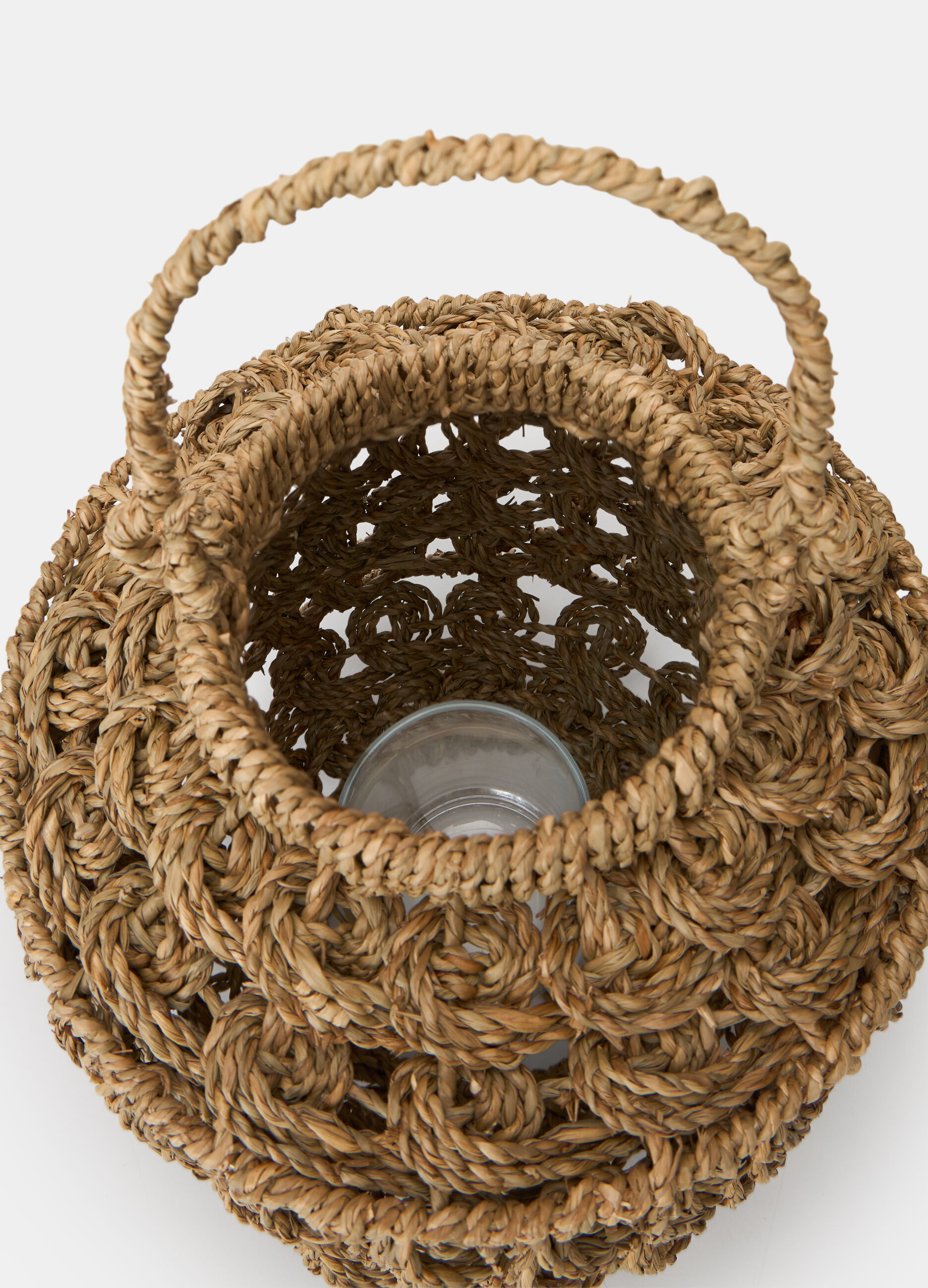 Lanterna portacandele di fibra intrecciata_1