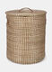 Cesta portabiancheria intrecciata con coperchio_0
