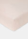 Small double bed fitted sheet in 100% cotton Made in Italy_0