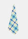 Check cotton tea towel_0