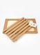 Chopping board in solid beech wood Made in Italy_0