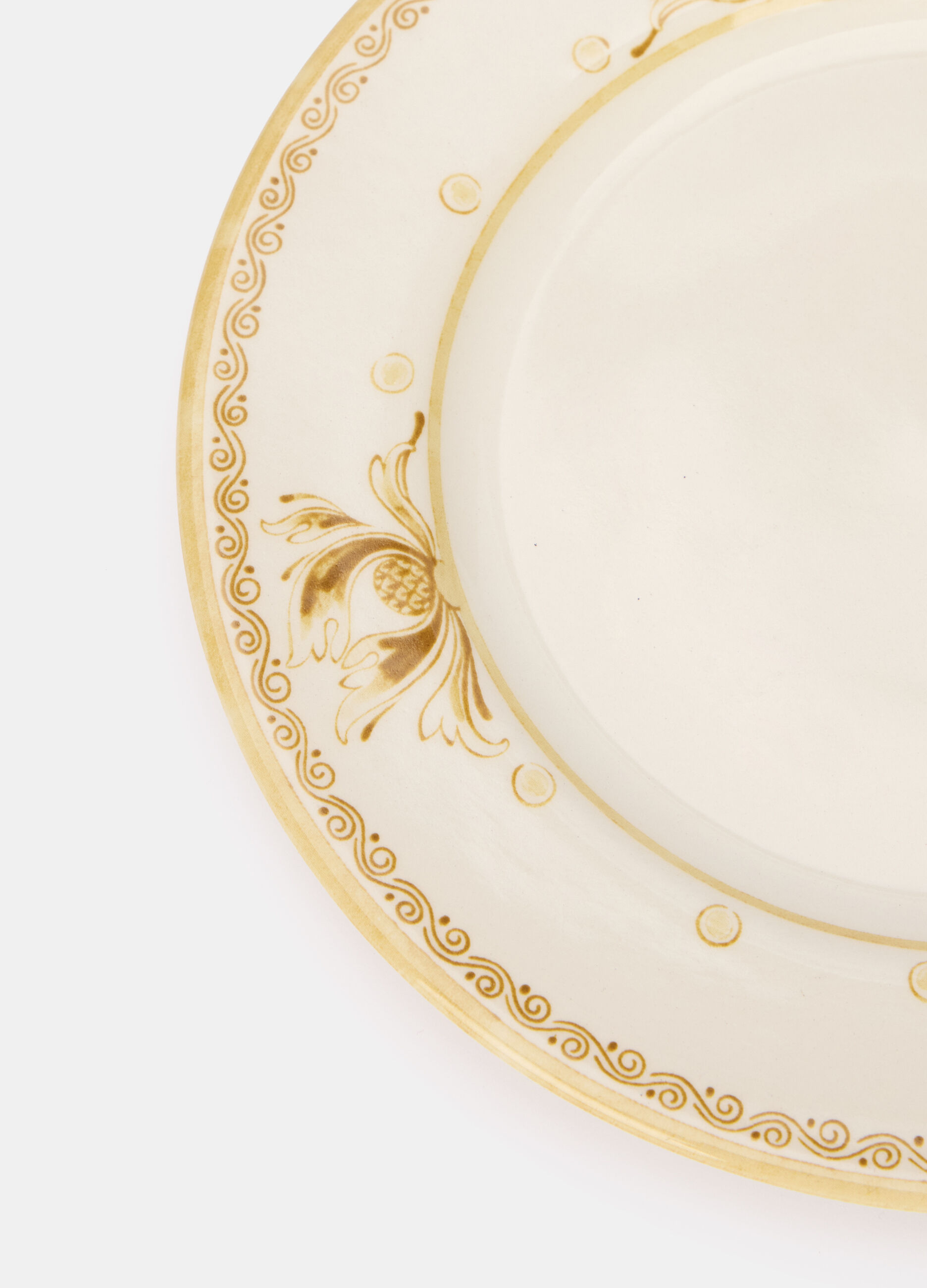 Piatto da dessert in ceramica con disegni_1