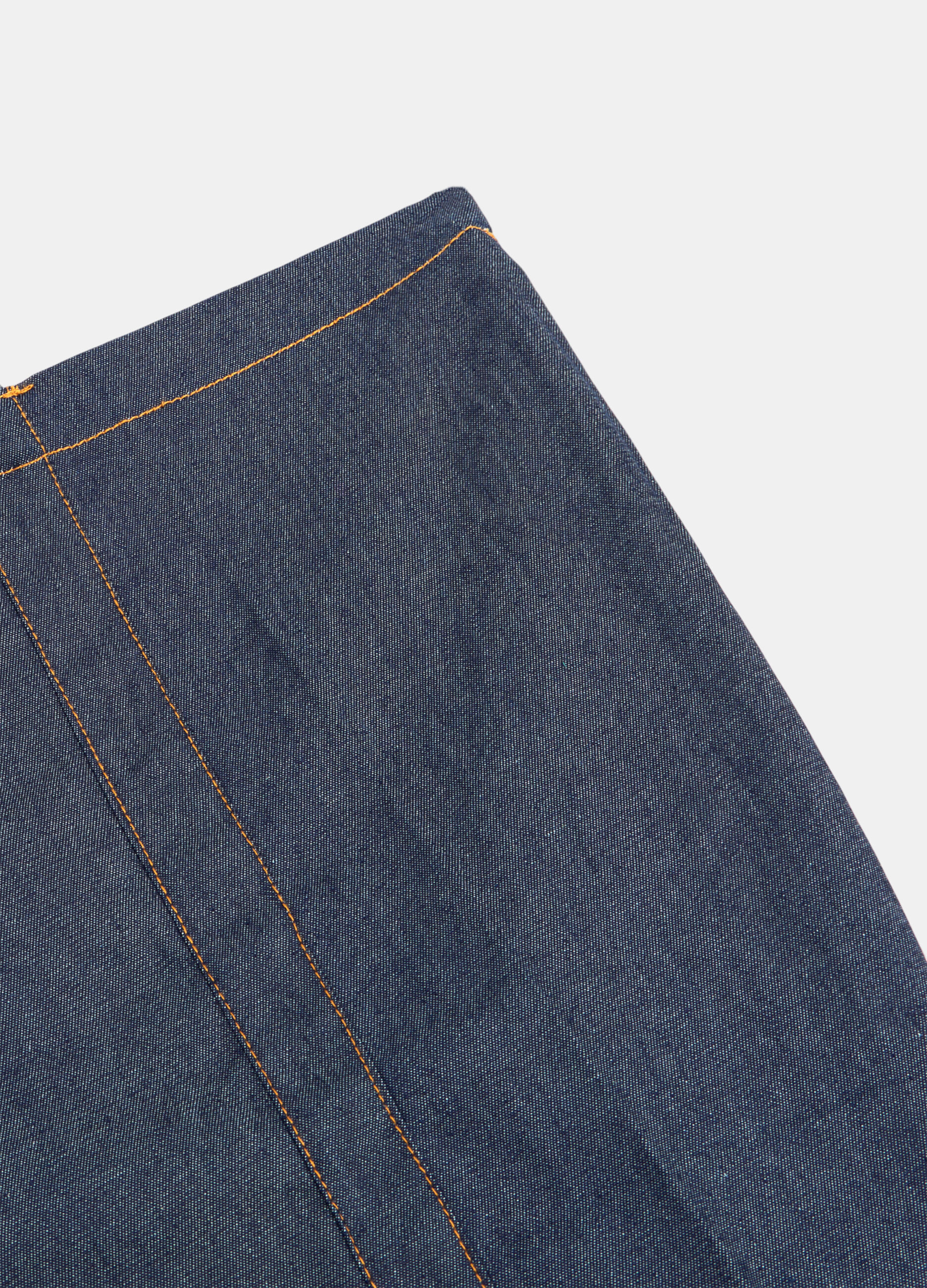 Shopper oversize in puro cotone effetto denim_1
