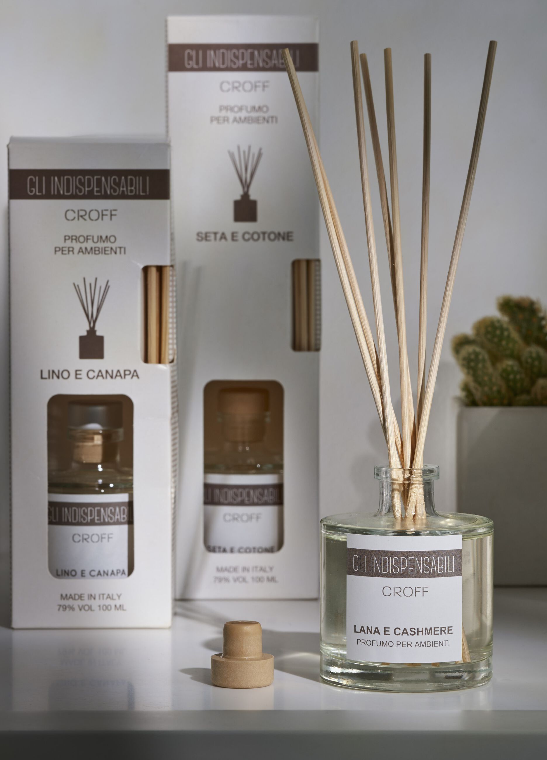 Profumo per ambienti con bastoncini Made in Italy