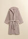 100% cotton bathrobe with hood Made in Portugal_1