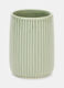 Bevelled ceramic toothbrush holder_0