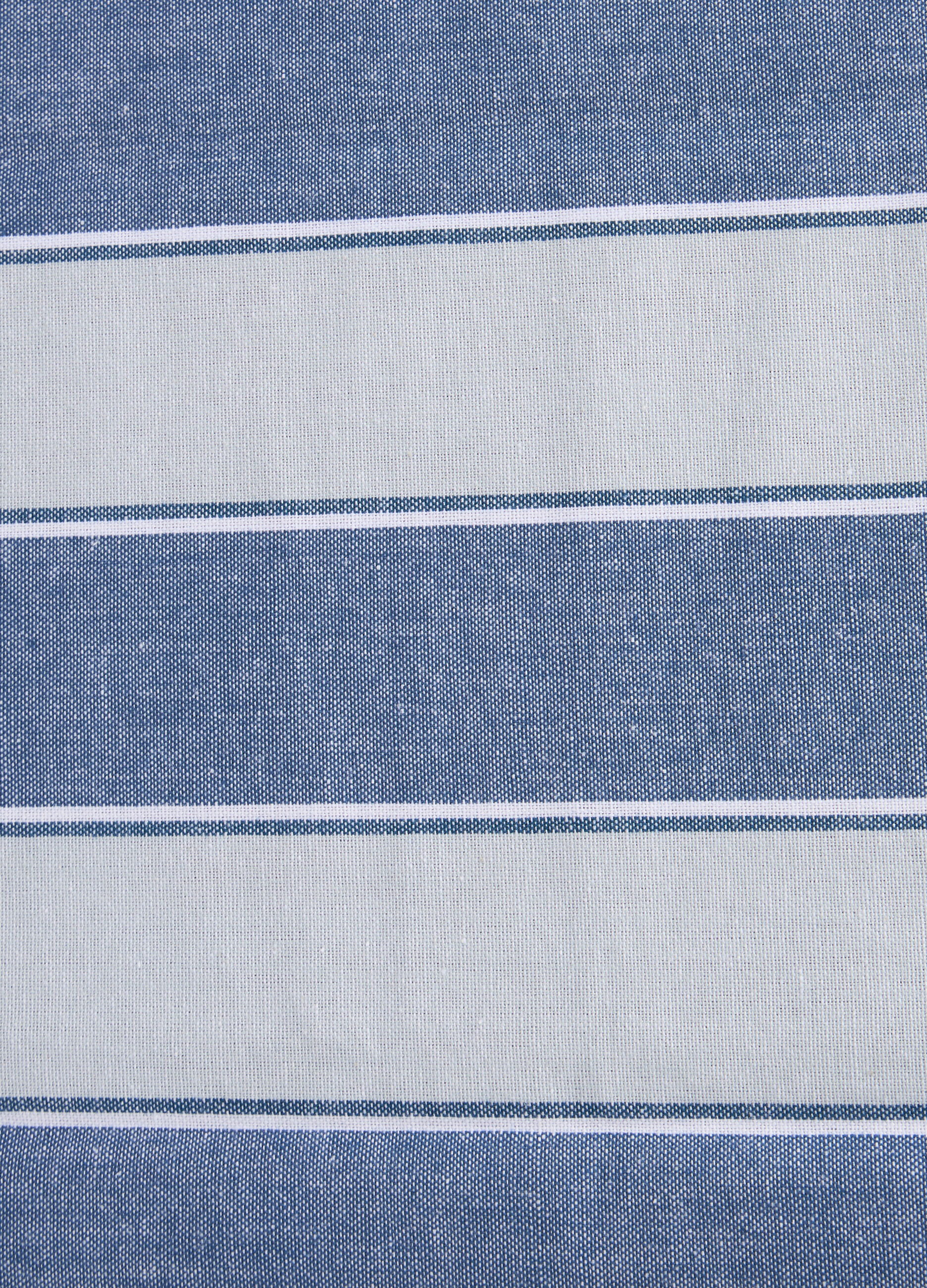 Tovaglia 8 posti in cotone a righe_1