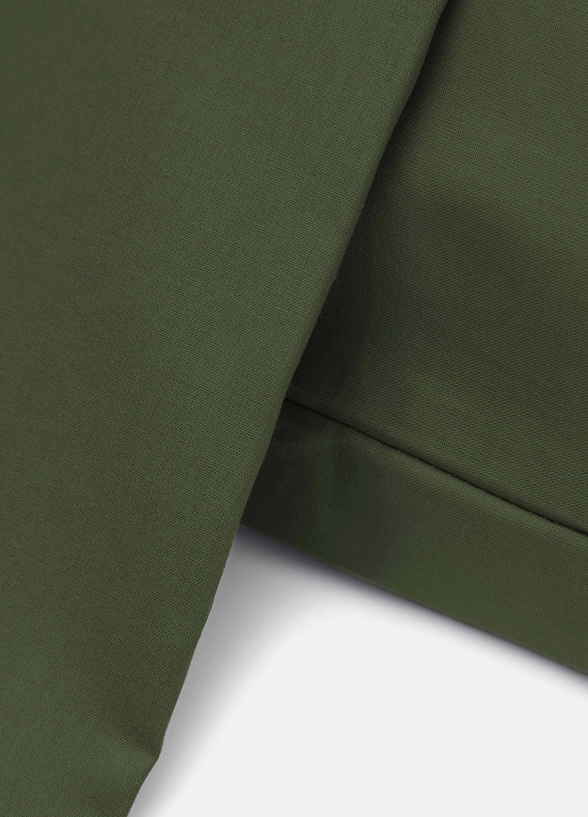 Lenzuolo matrimoniale in puro cotone tinta unita_1