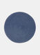 Two-tone round woven table mat_0