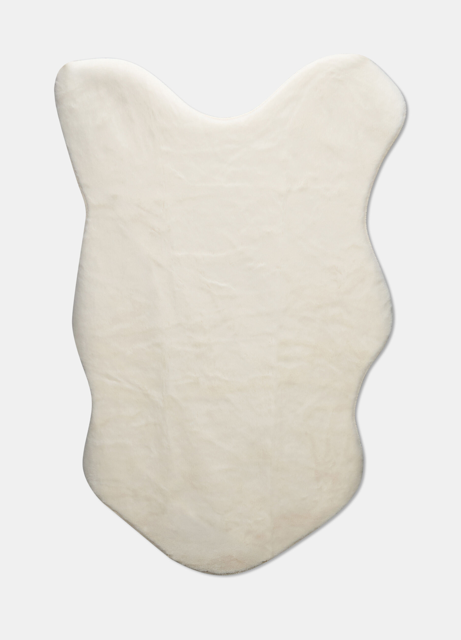 Tappeto effetto peluche