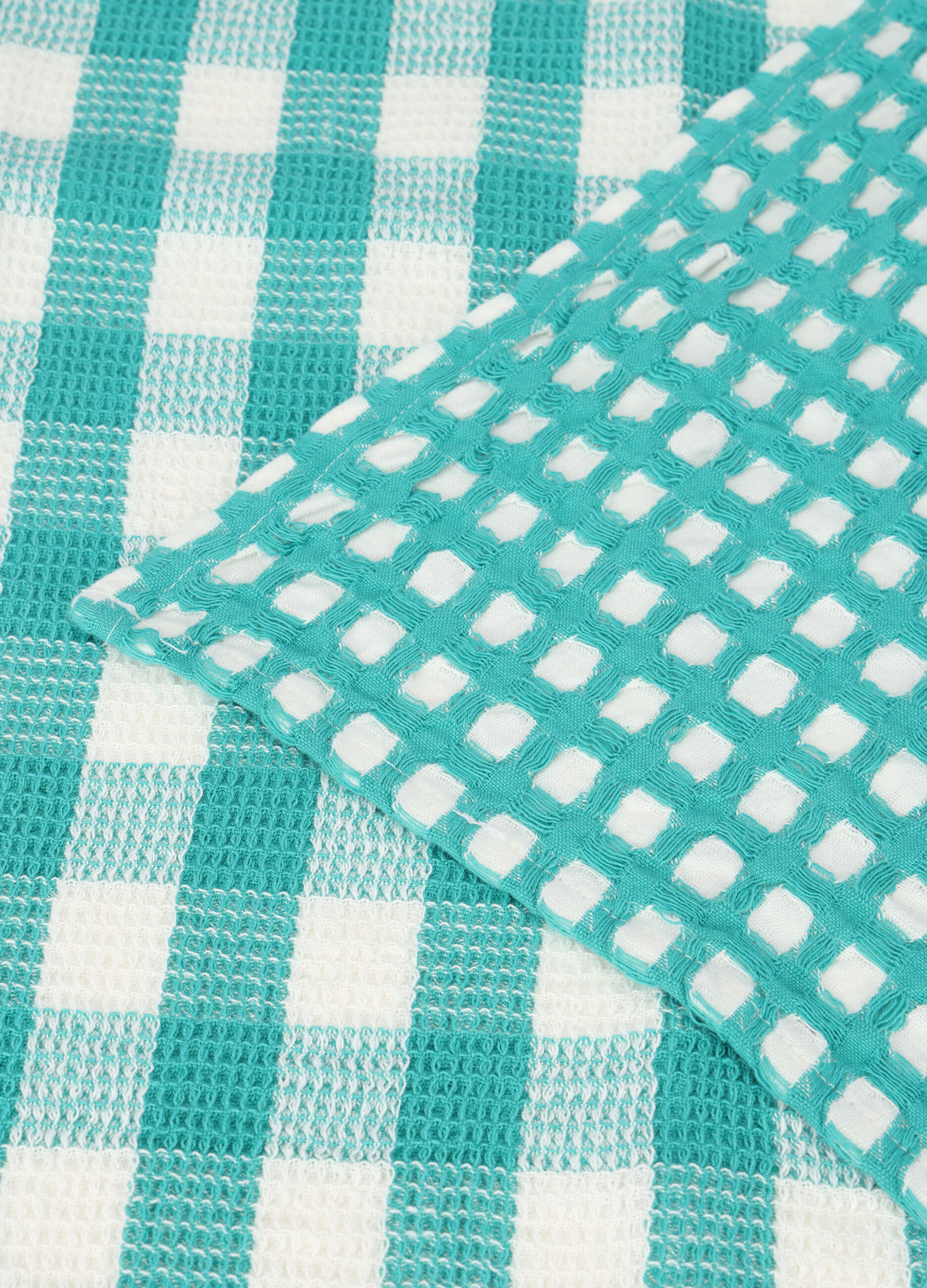 2 pack strofinacci in cotone a quadri_1