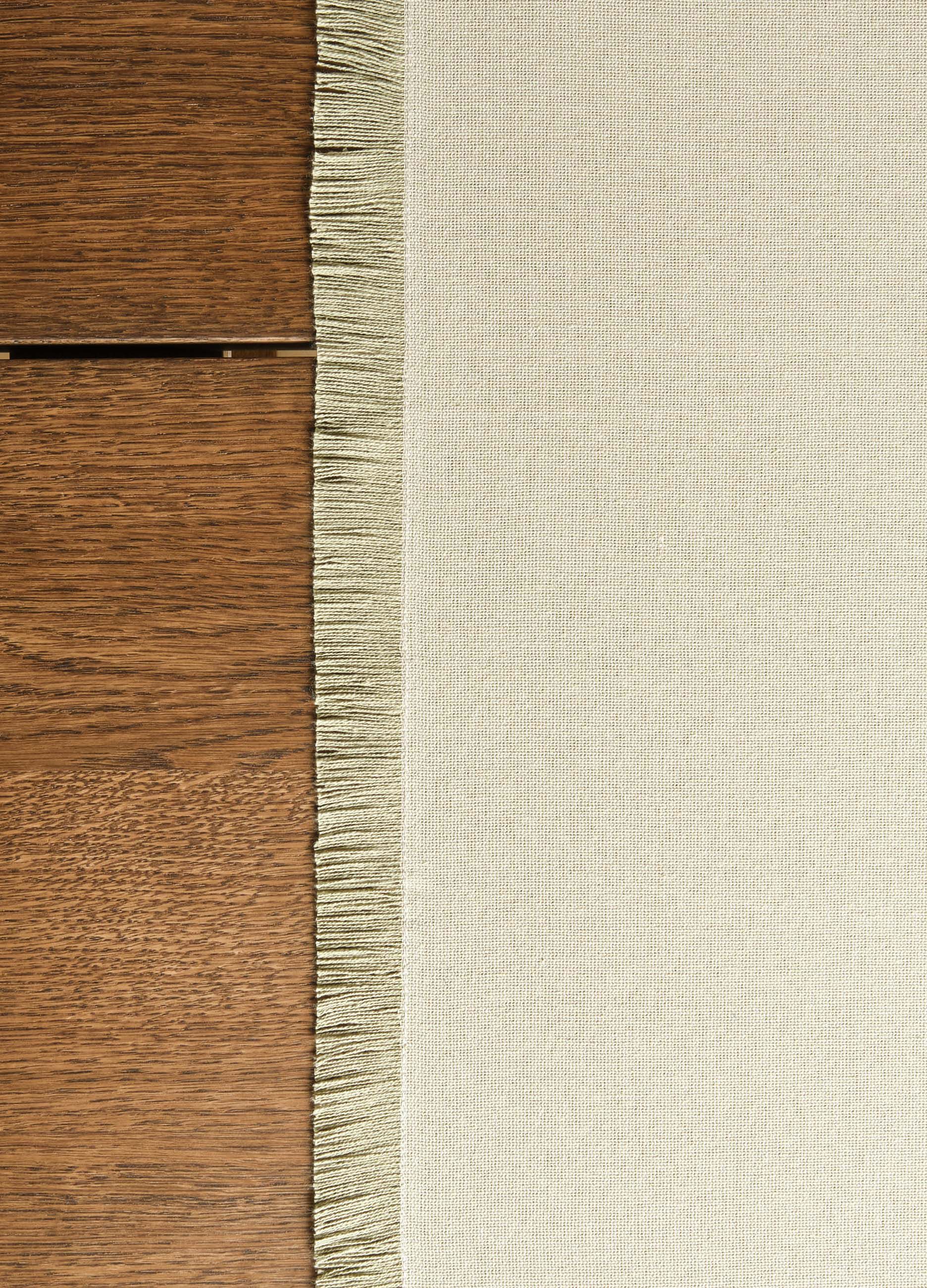 Runner bio in puro cotone sfrangiato