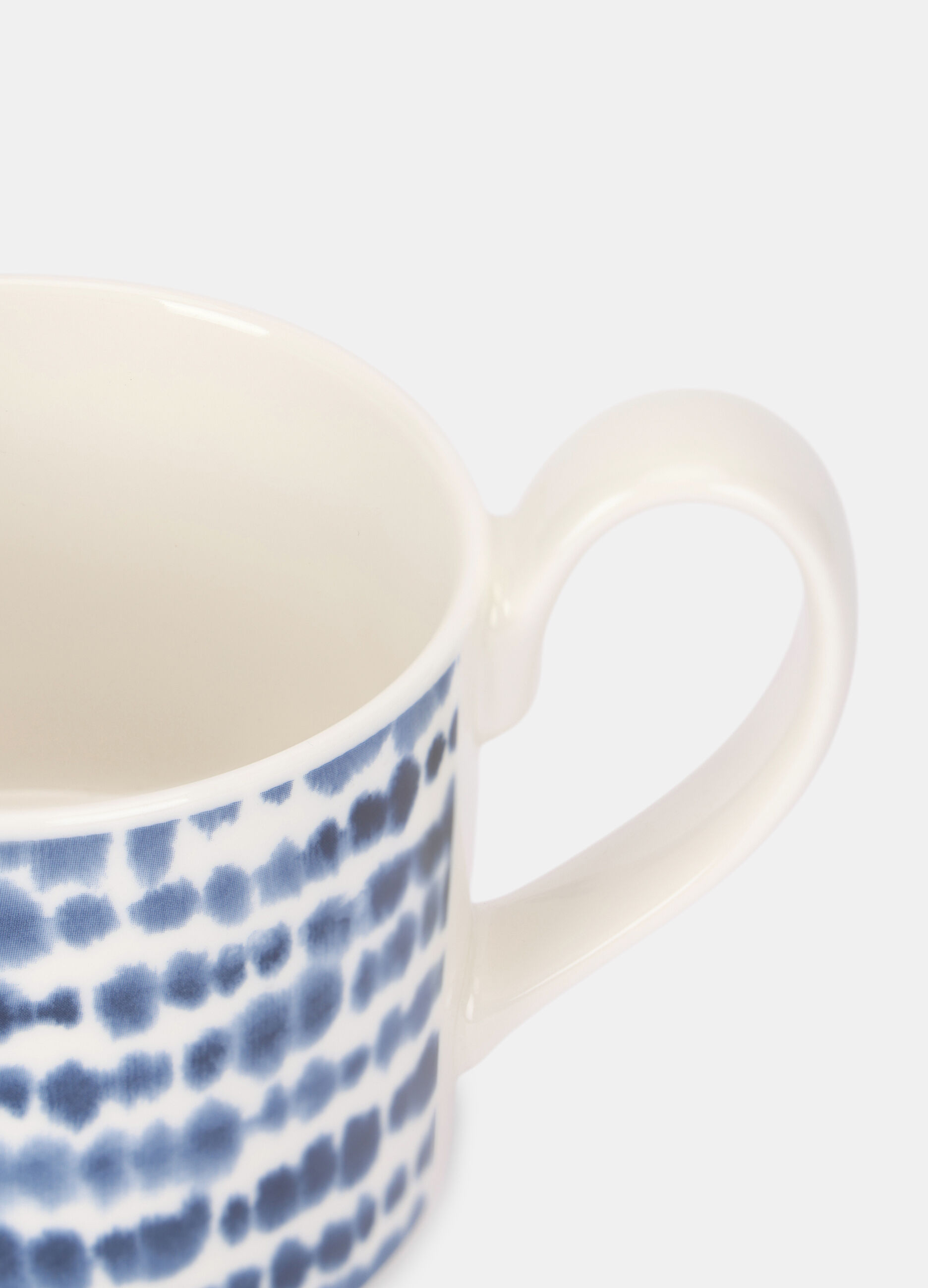 Tazza bassa e rotonda in ceramica effetto sfumato_1