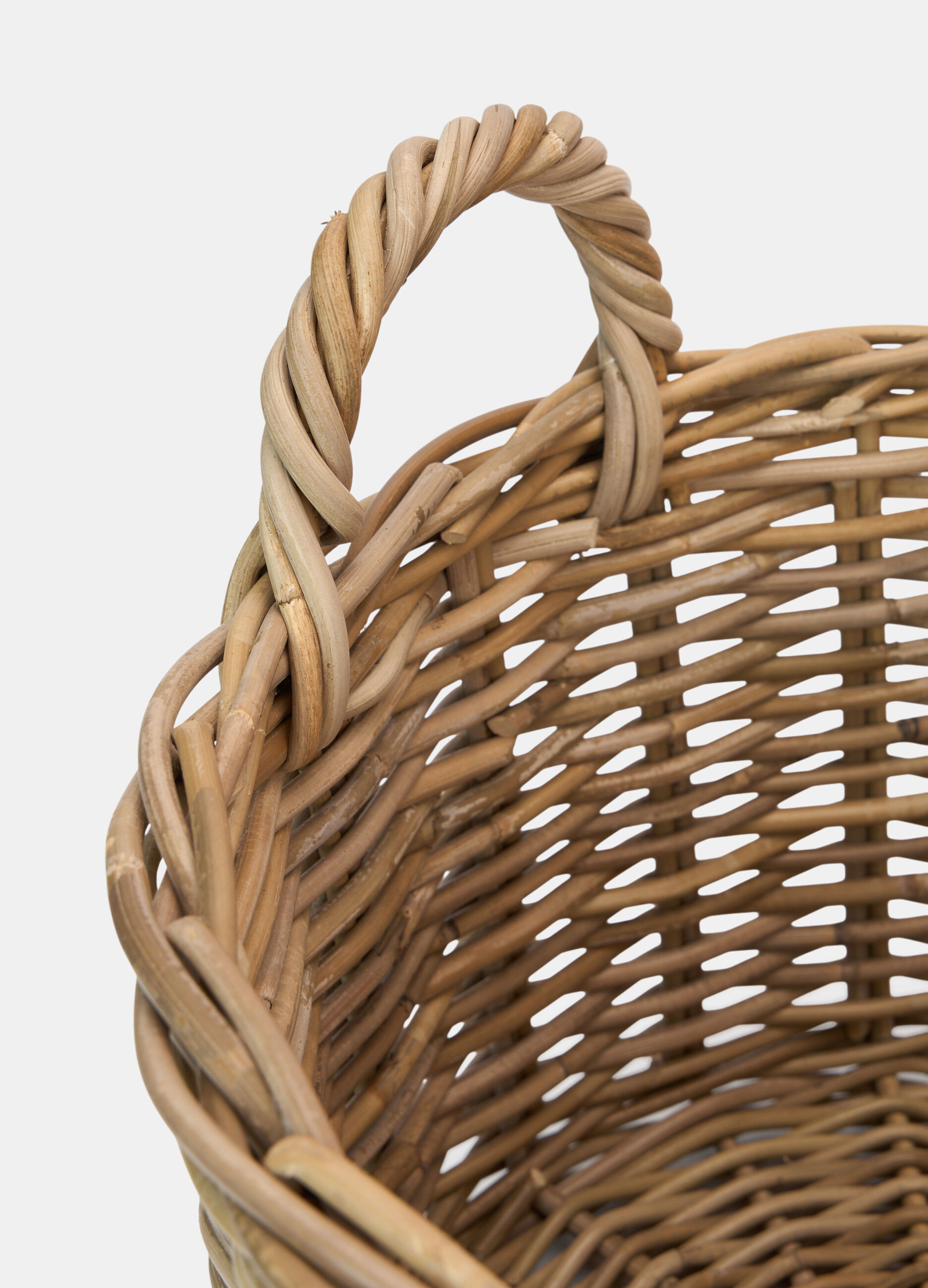 Cesto rotondo in vimini con manici_1