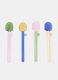 4 pack cucchiaini in vetro colorato_0